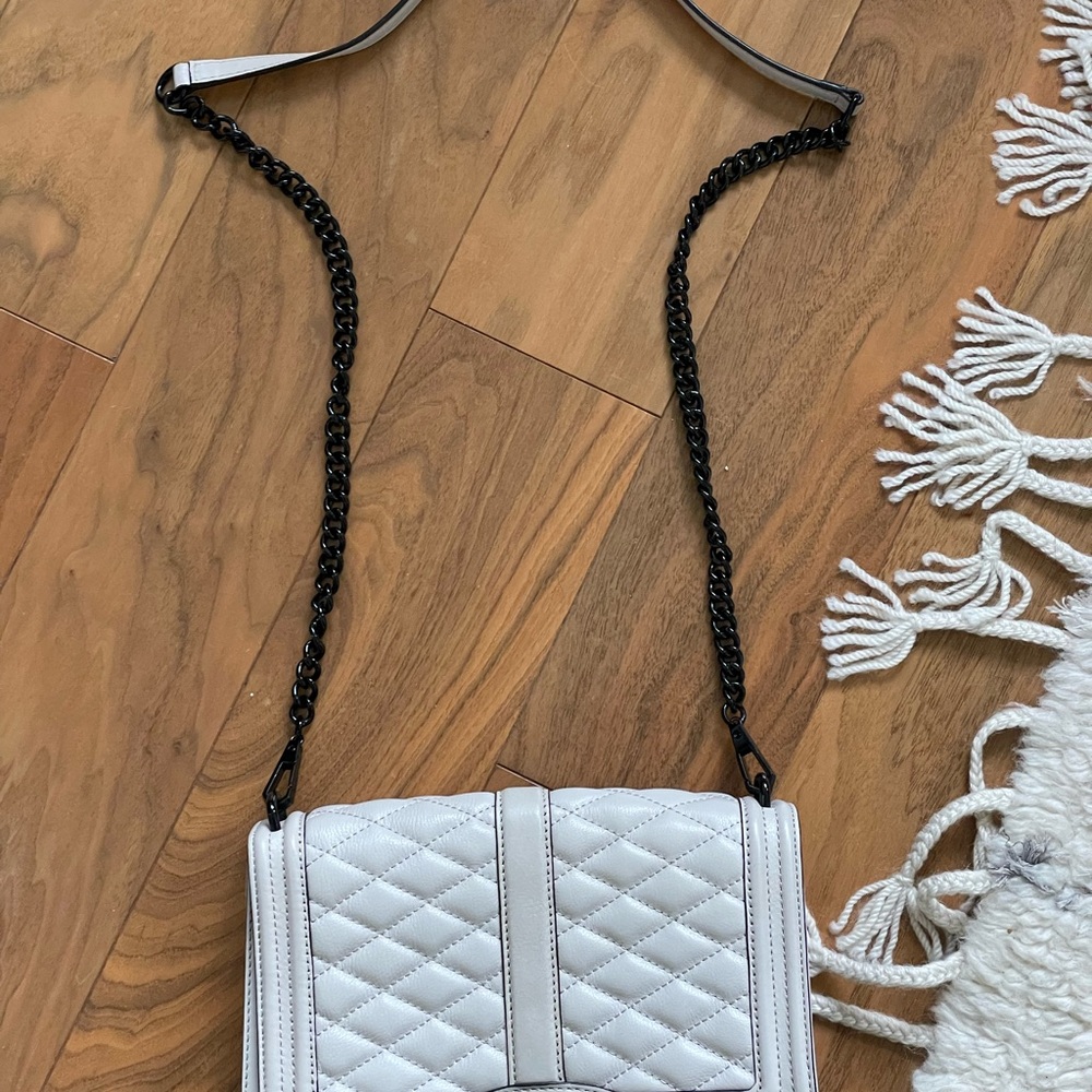 Beige leather purse - Picture 5 of 6